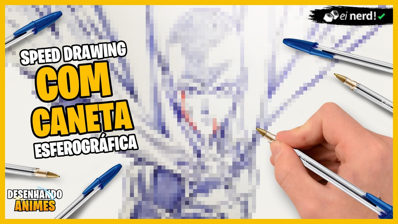 Upsell - Colorindo a lápis - Desenhando Animes